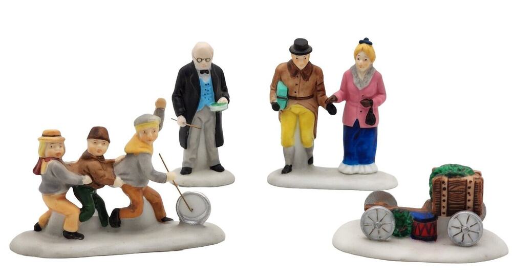Dept 56 Nicholas Nickelby Heritage Village Collection 5929-3 Boxed 1991 Vintage